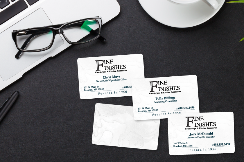 Foil Business Cards