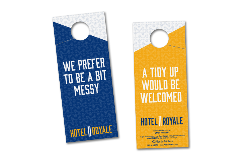 Door Hanger Printing Plastic Printers