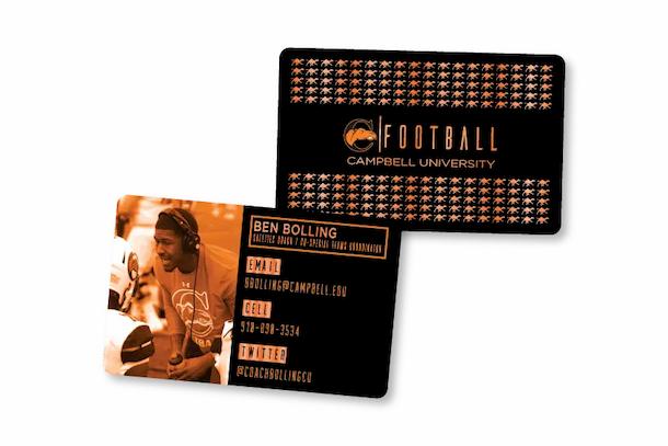 Business Card with Foil