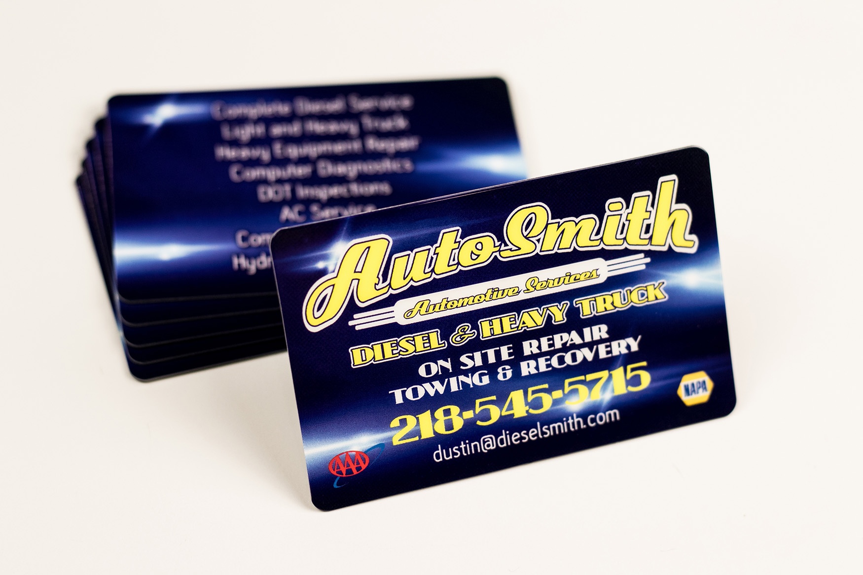 Bold Auto Service and Towing Business Card