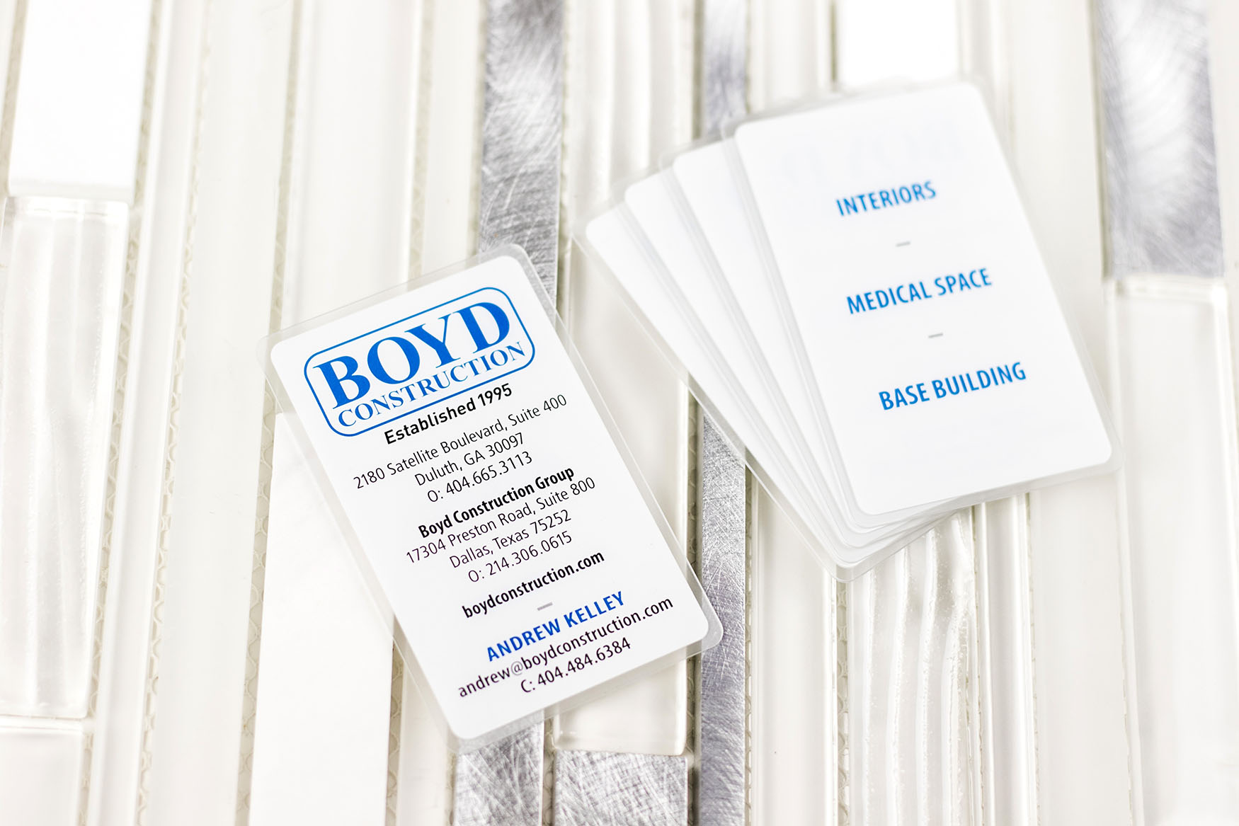 Boyd Construction Business Cards