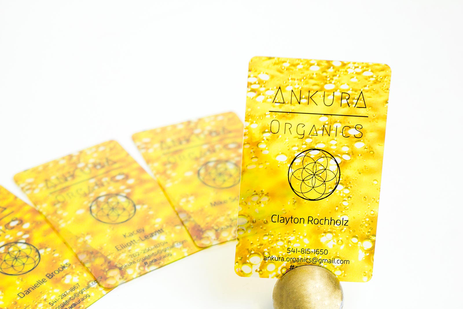 Ankura Organics Business Card