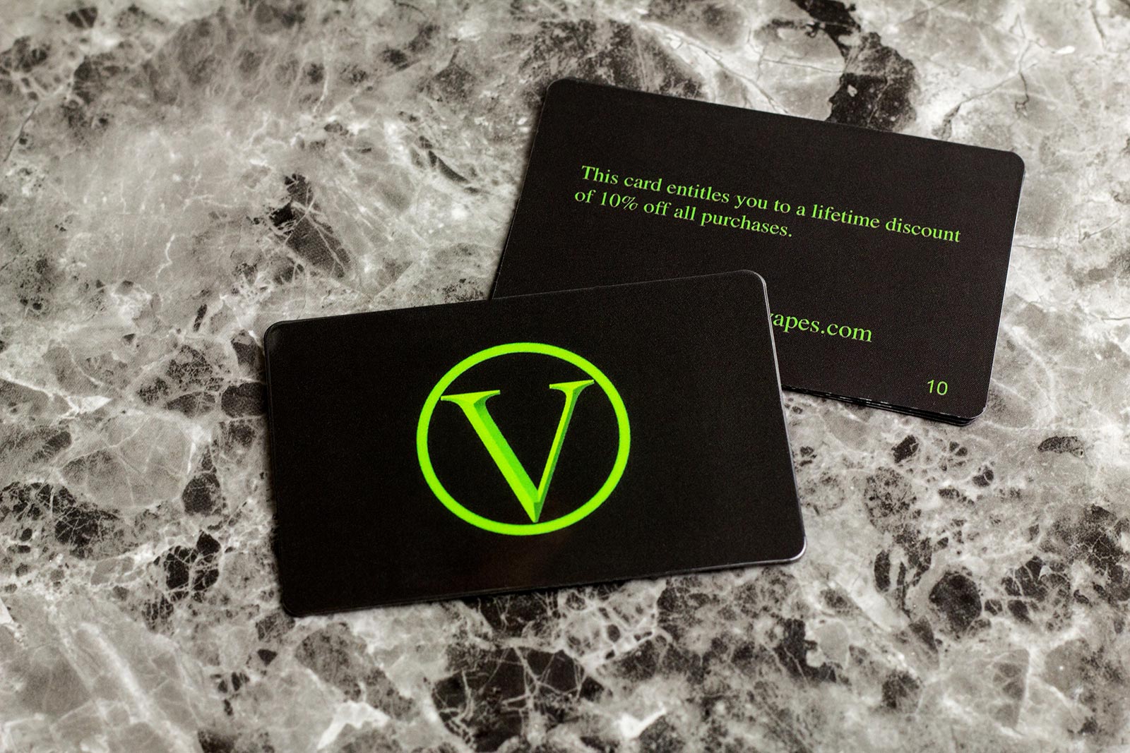 Visonz Vapes Discount Card