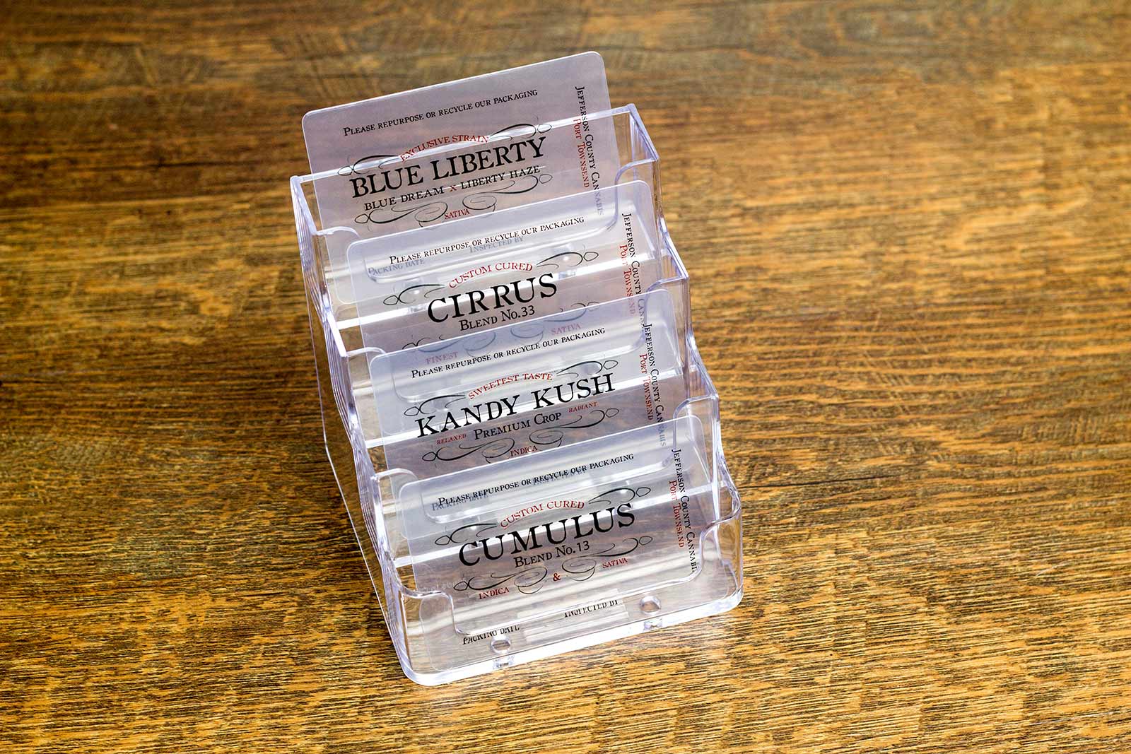 Jefferson County Cannabis Product Labels