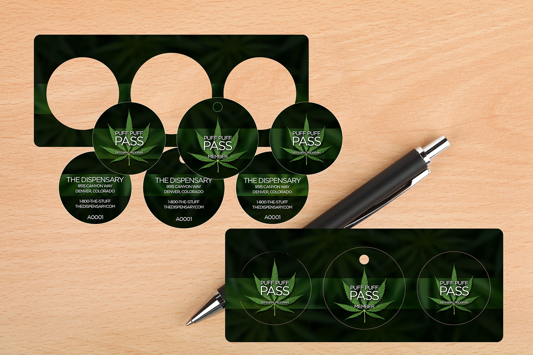The Dispensary Referral Cards