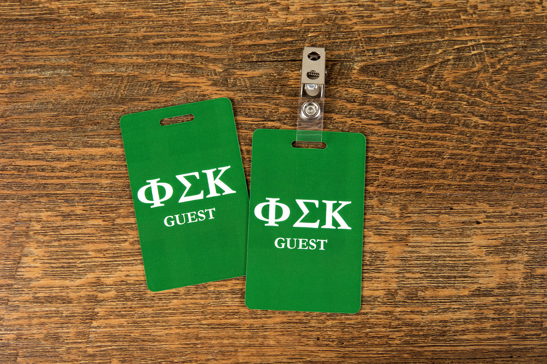 Phi Sigma Kappa Fraternity ID Badges