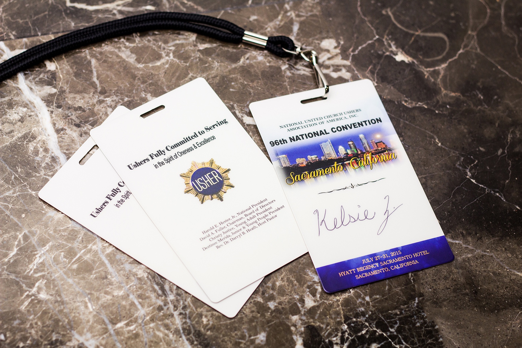 Usher National Convention Access Pass