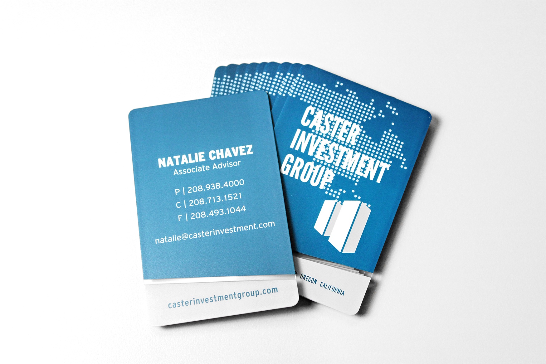 Caster Investment Group Business Cards