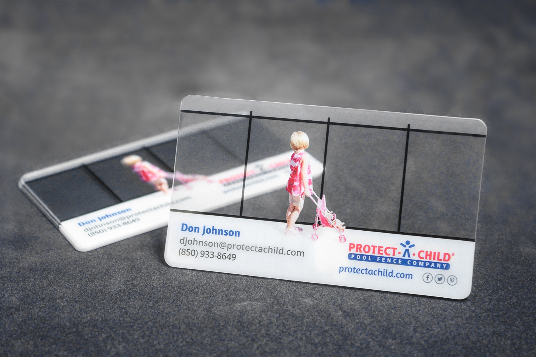 Protect A Child Business Card