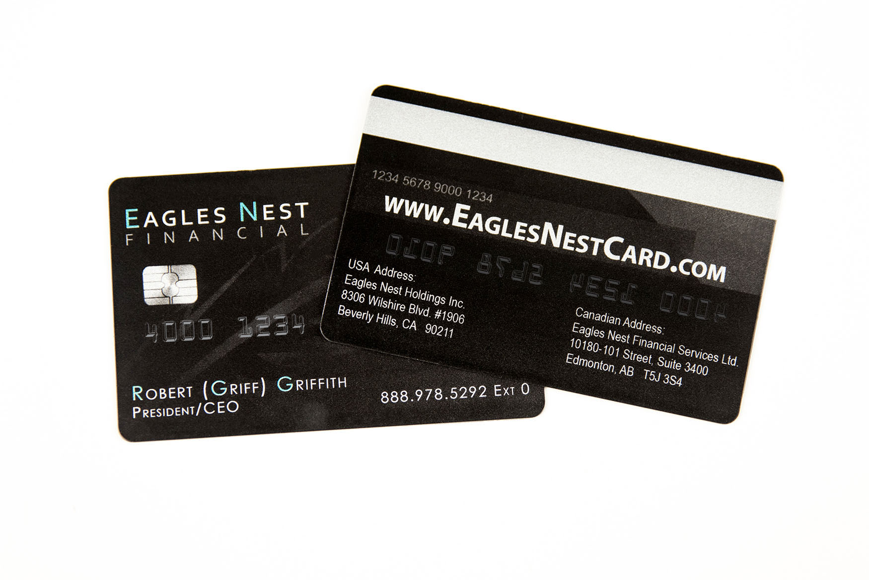 Eagles Nest Financial Business Card