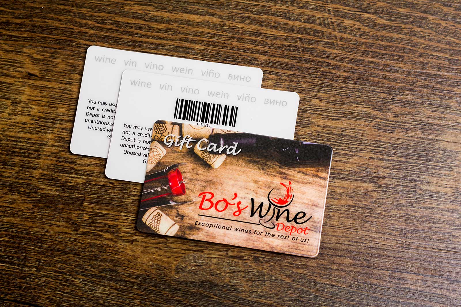Bo's Wine Depot Gift Cards