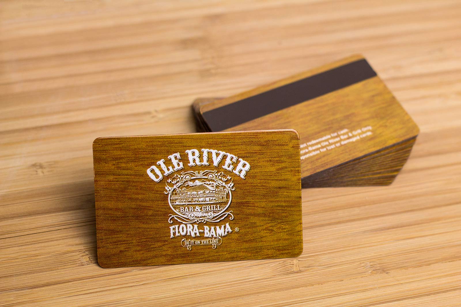 Gift-Card-Mag-Stripe-Ole-River-Flora-Bama-Wood-Trigger-Technology-J070022