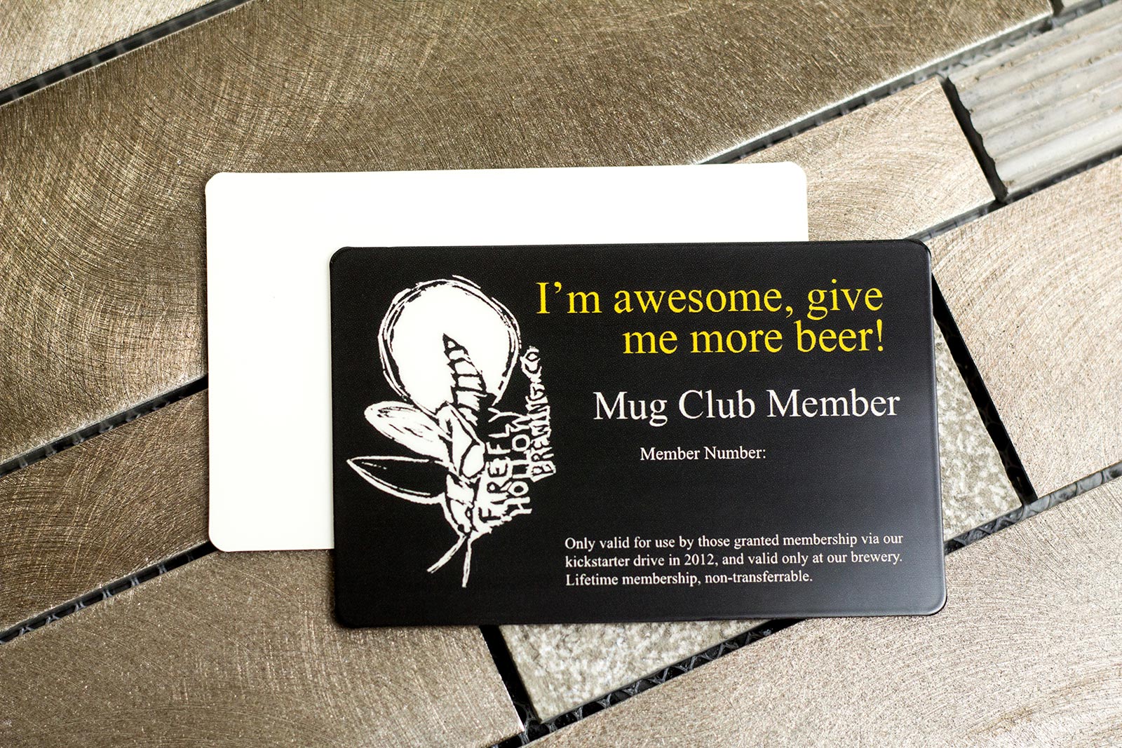 Firefly Hollow Brewing Membership Card
