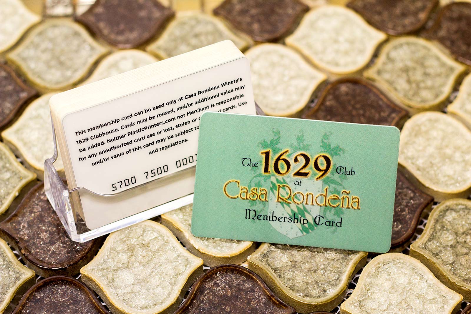 Casa Rondena Membership Card