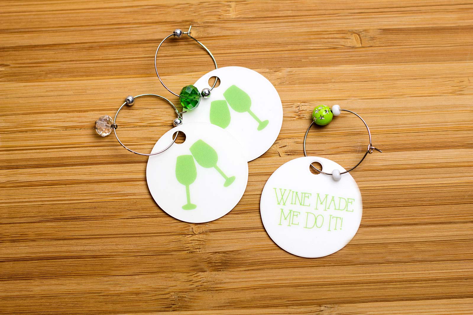 Wine Made Me Do It Wine Charm