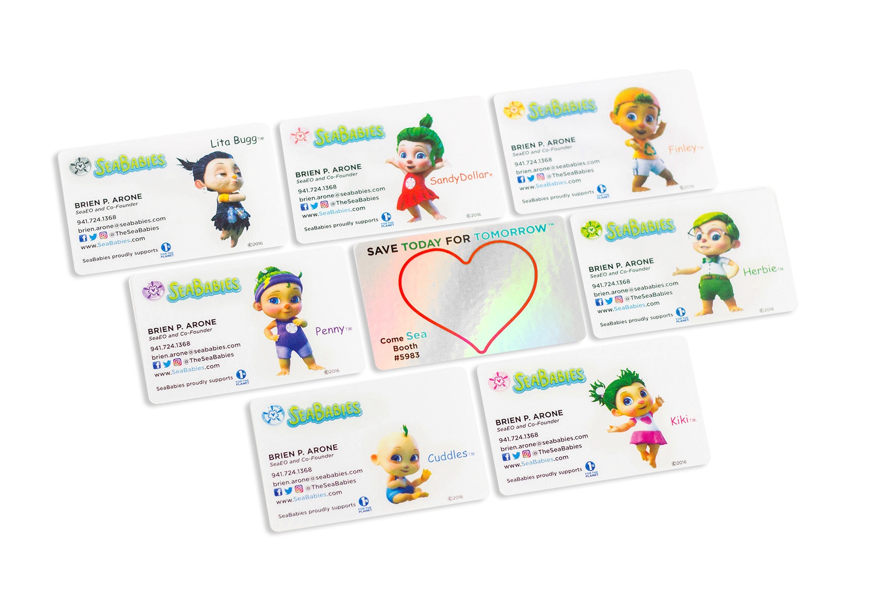 SeaBabies Platinum Business Cards