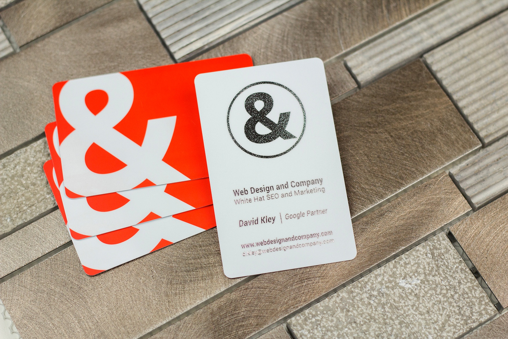 Web Design and Company Business Cards