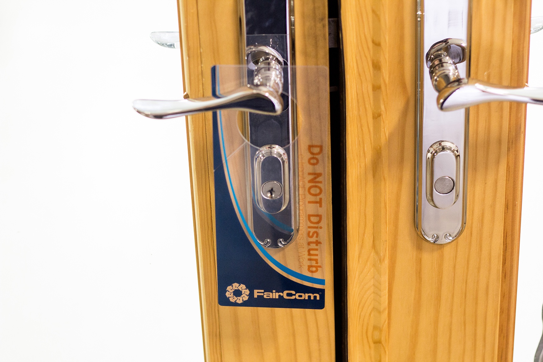 FairCom Door Hanger