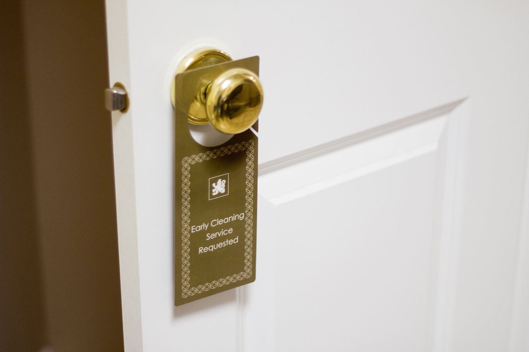 Cleaning Service Requested Door Hanger