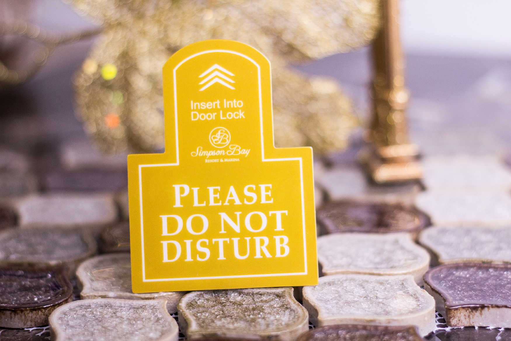 Simpson Bay Hotel Door Card