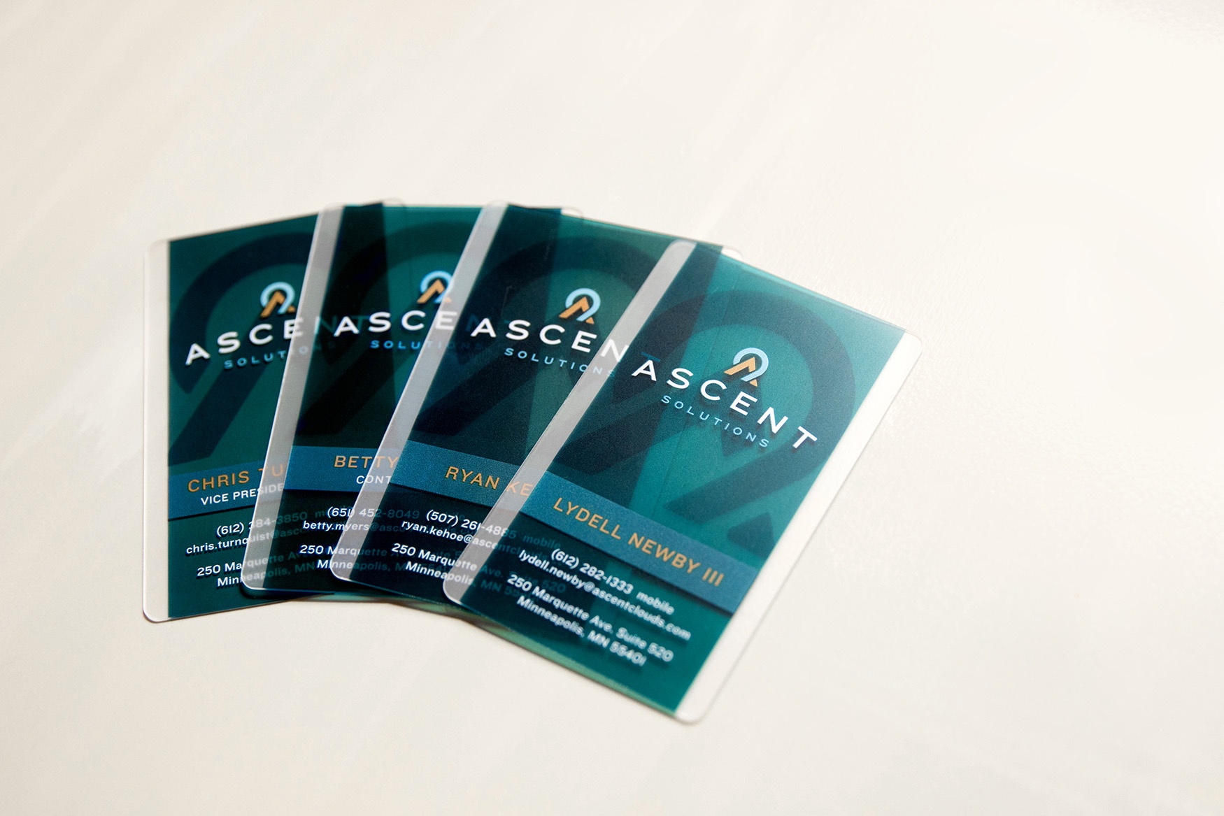 Lumenate Business Cards