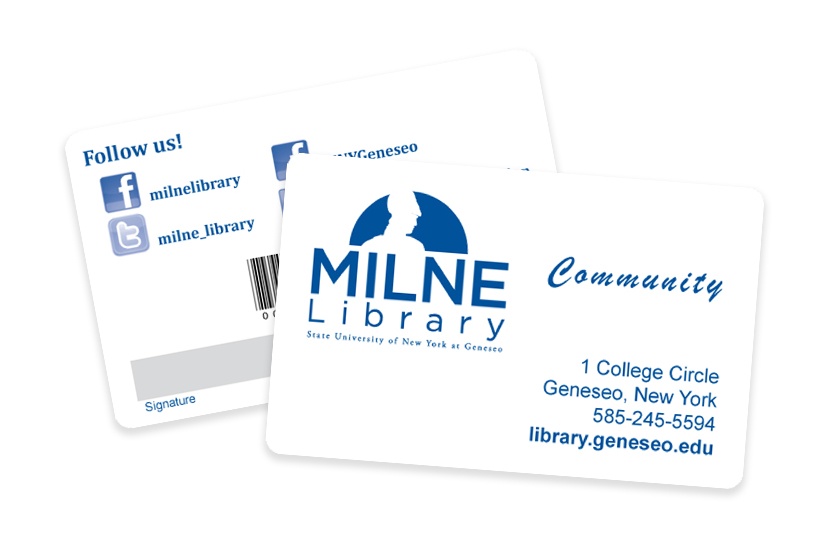 Milne Library Card