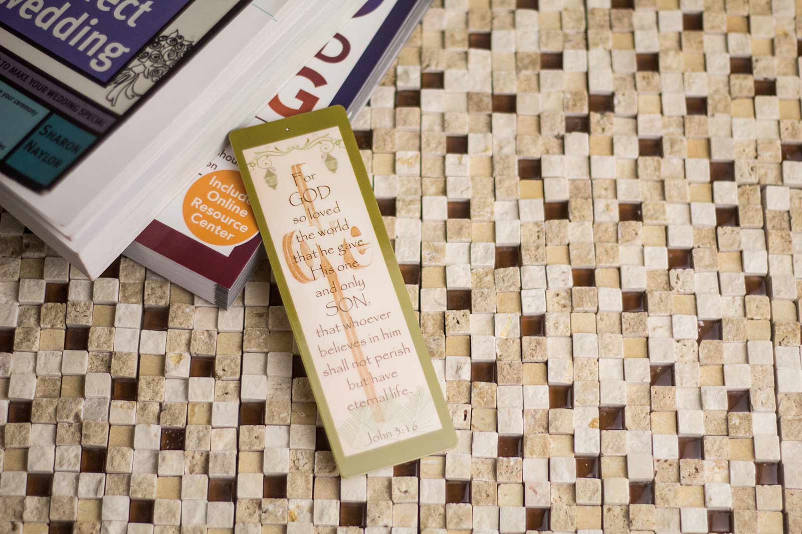 Love Cross Bookmark