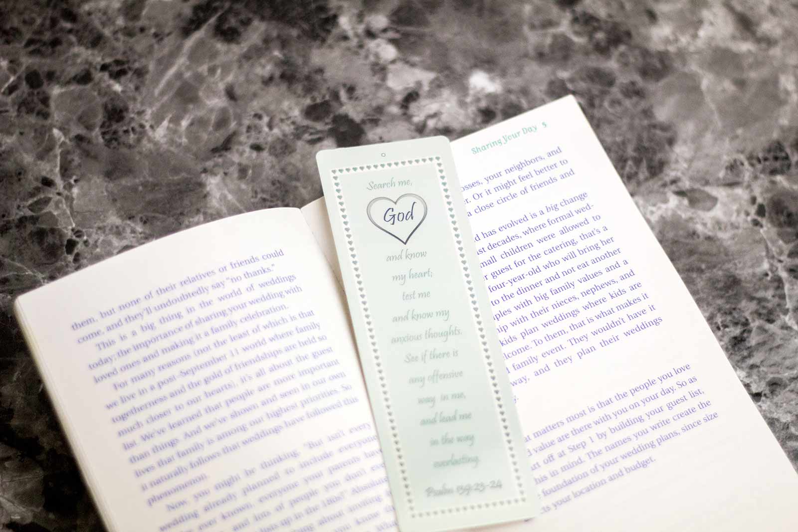 Heart God Bookmark