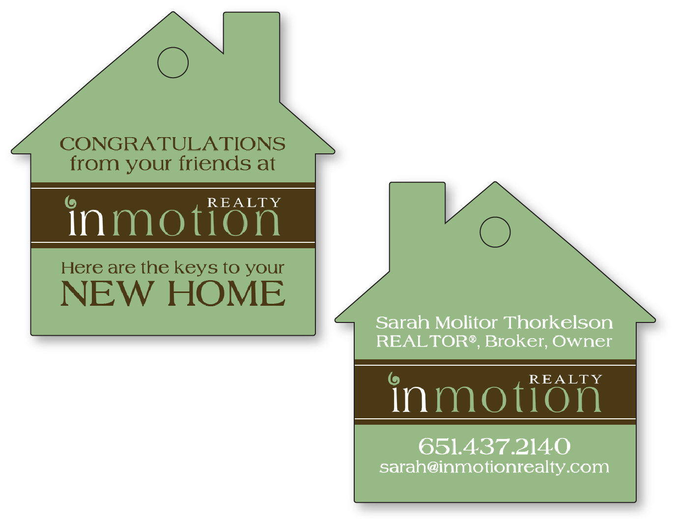 Custom Key Tags by Plastic Printers