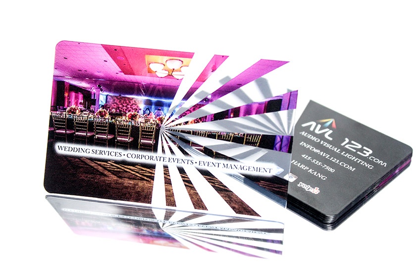 AVL 123 Event Business Card