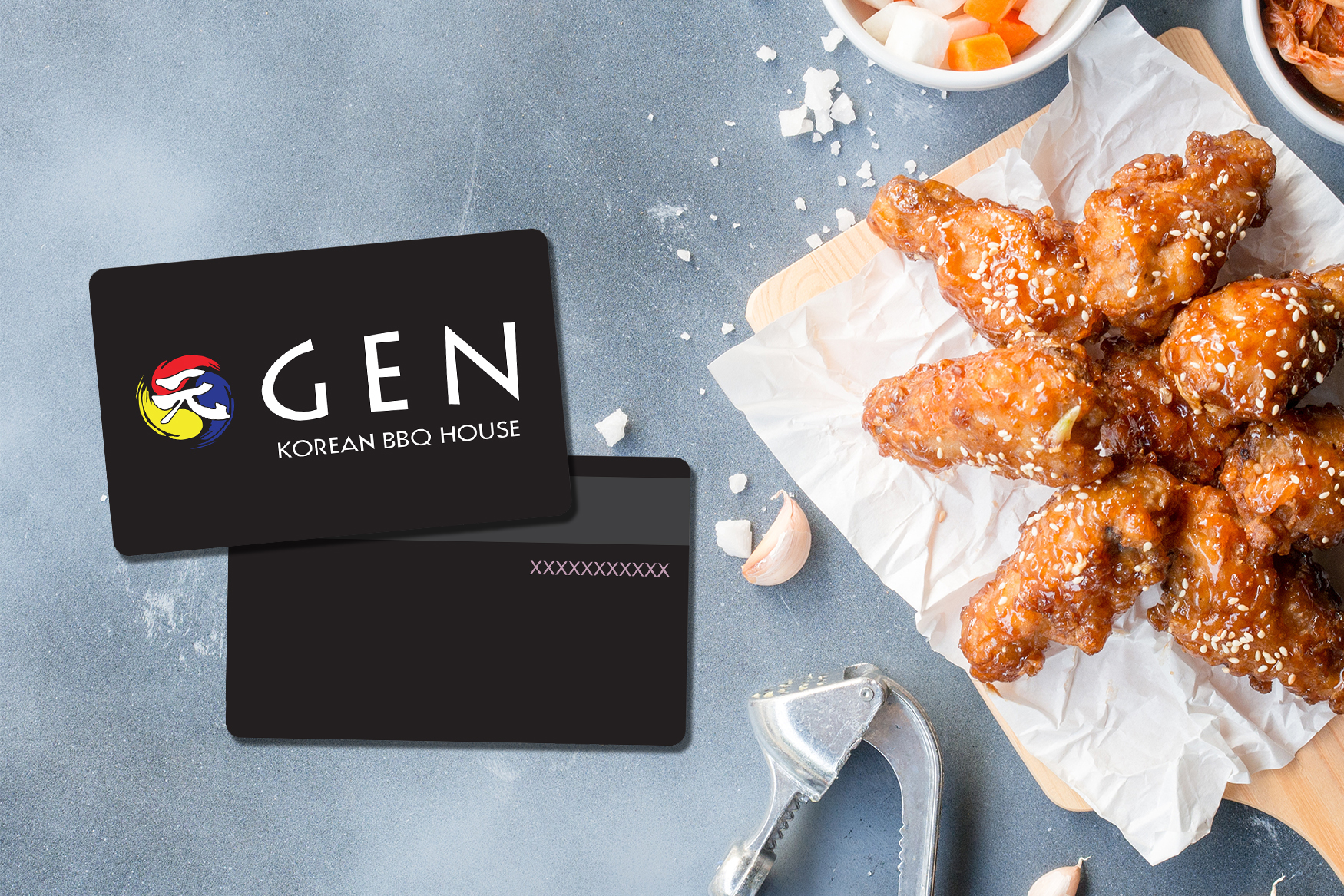 Gen Korean BBQ House Admin Access Cards