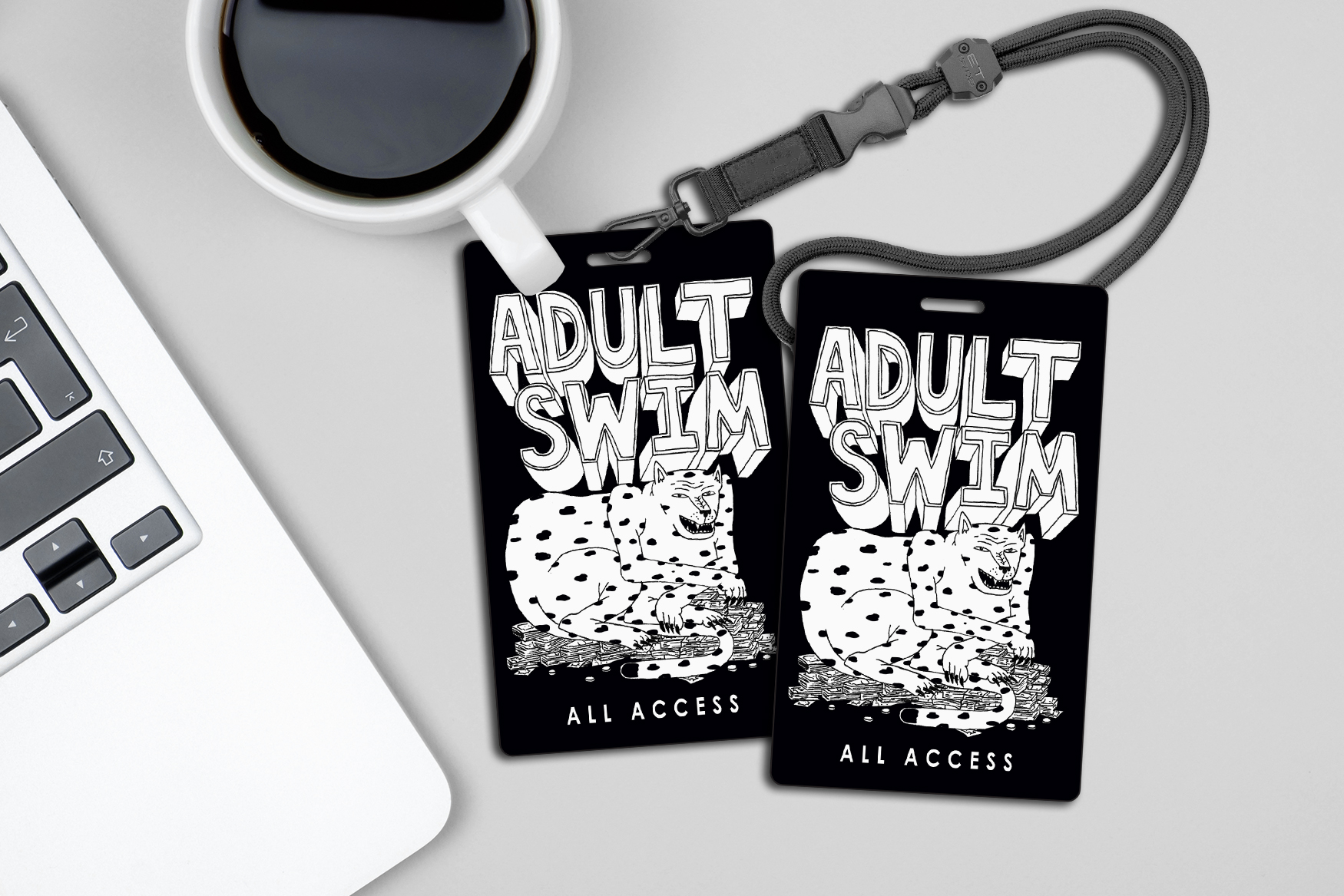 Adult Swim All Access Badges
