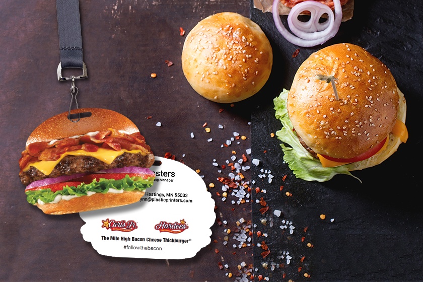 Hamburger Shaped Event Access Pass