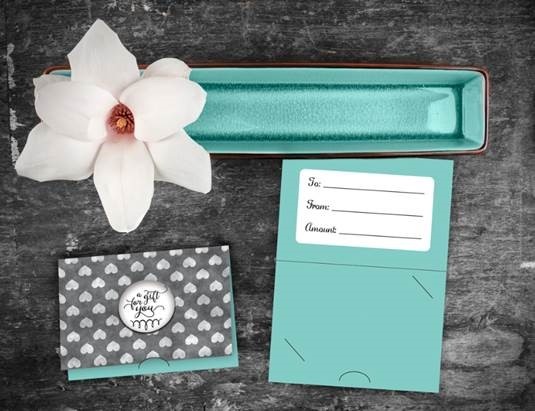 Chalkboard Hearts Generic Gift Card Holders