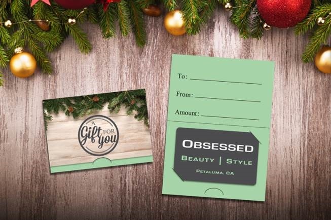 A Gift For You Pine Needles Gift Card Holders