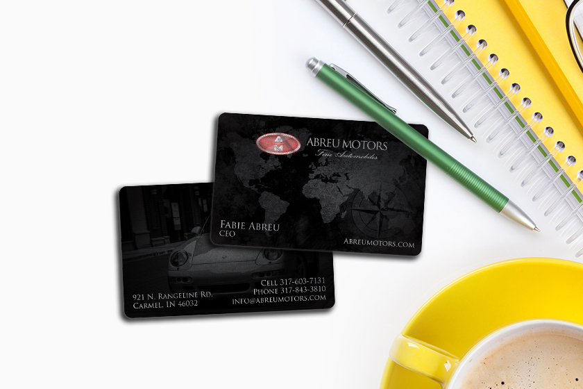Abreu Motors Business Cards