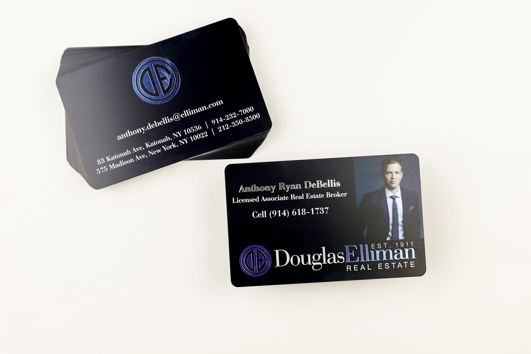 Douglas Elliman Real Estate Business Cards