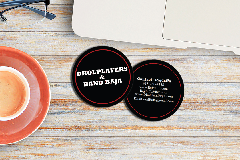 Dholplayers & Band Baja Business Cards