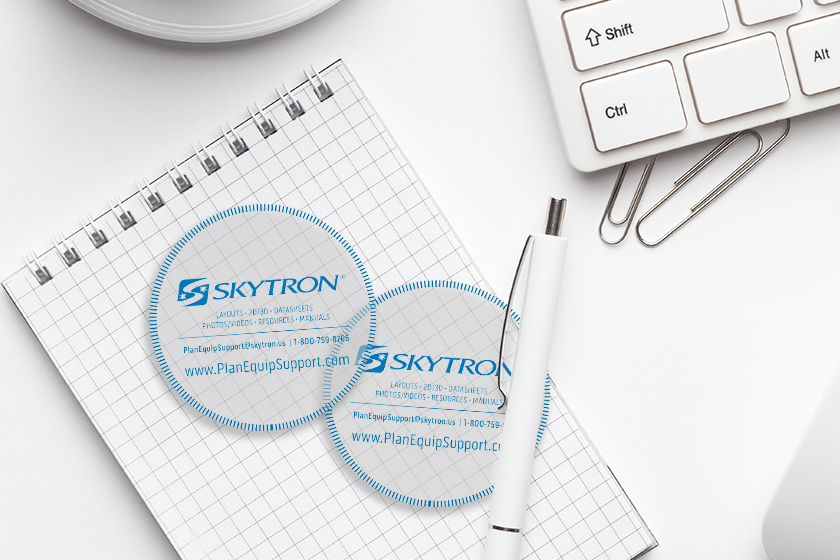 Skytron Circle Business Cards