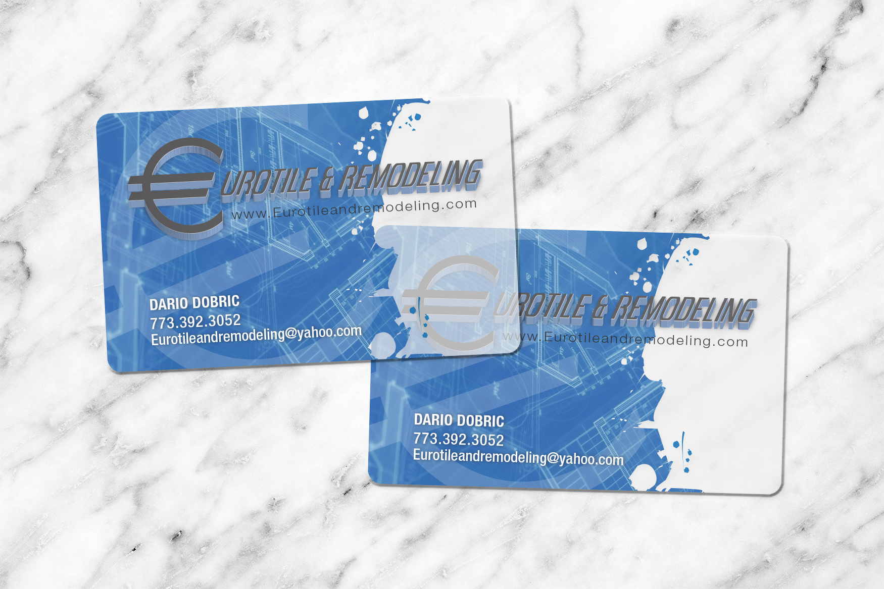 Eurotile & Remodeling Business Cards
