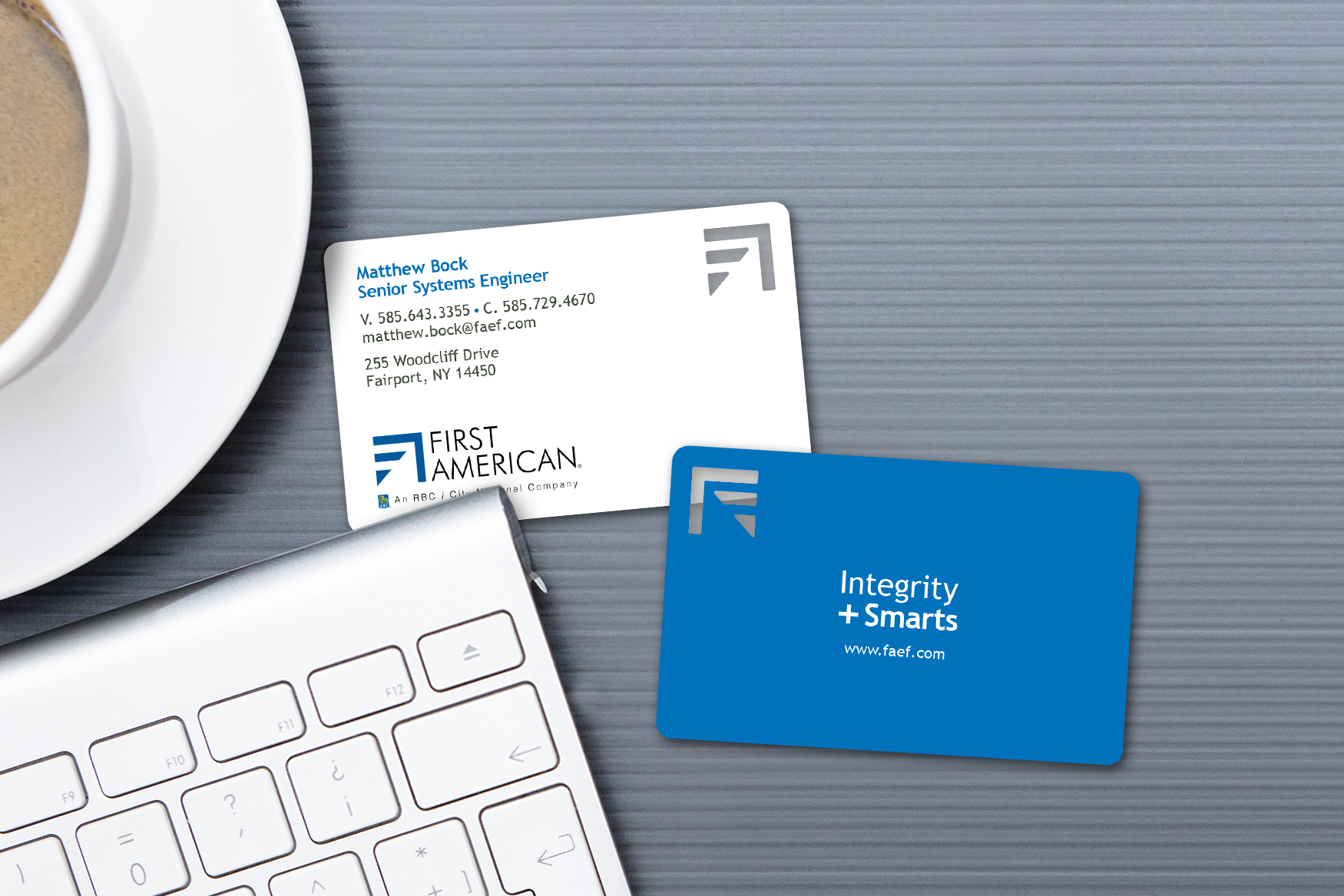 First American Equipment Finance Business Cards