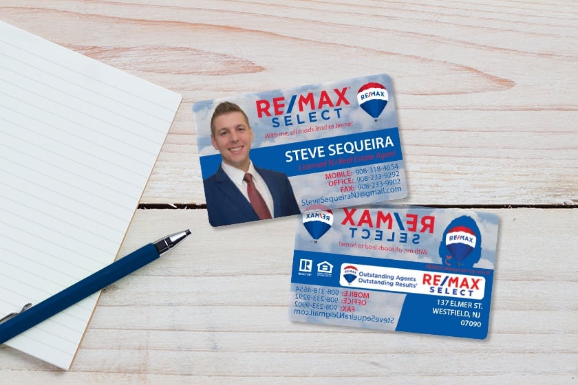Steve Sequeira RE/MAX Realtor Business Cards