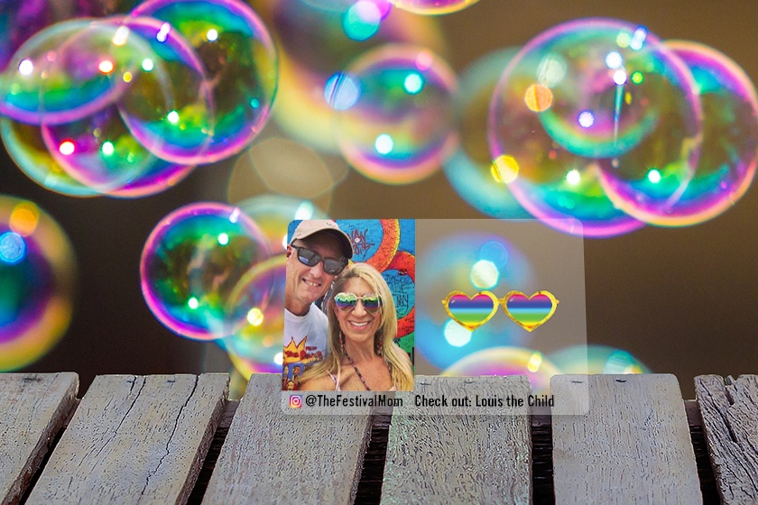 The Festival Mom Clear Business Cards