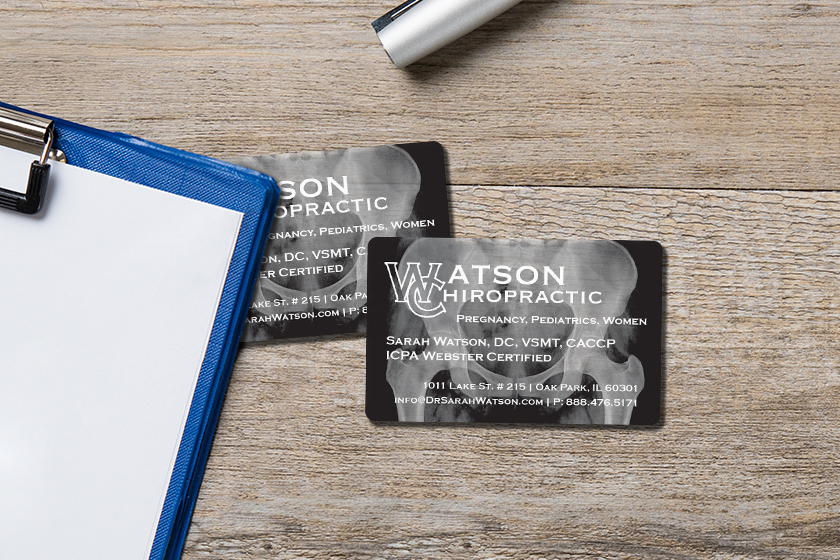 Watson Chiropractic Business Cards