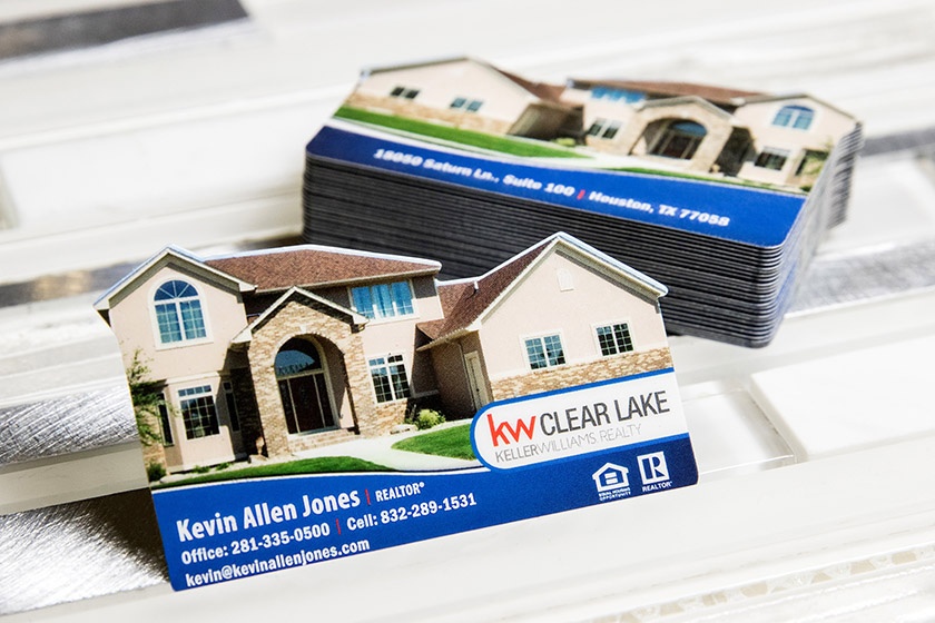 Keller Williams Realty Clear Lake Realtor Business Cards