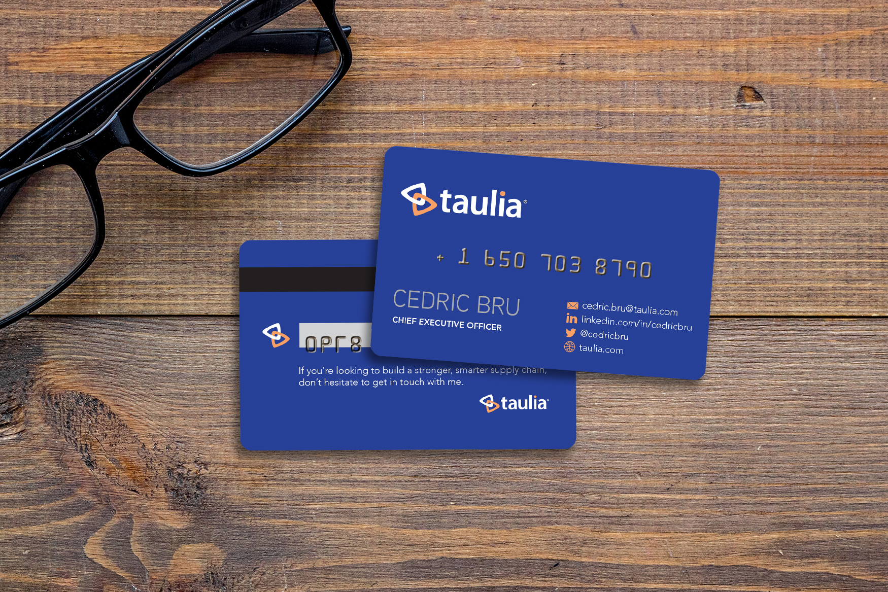 Taulia Financial Business Cards