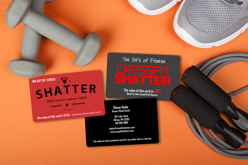 CrossFit Shatter Gift of Fitness Cards