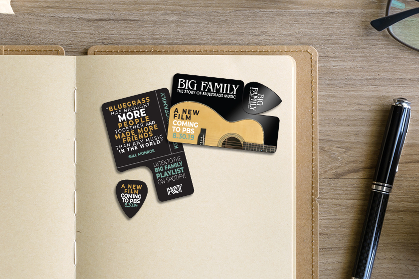 KET Big Family Musician Business Cards
