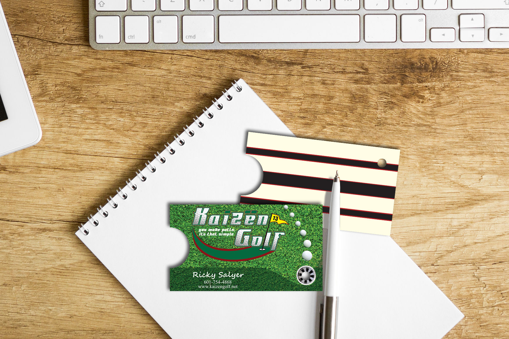 Kaizen Golf Business Cards