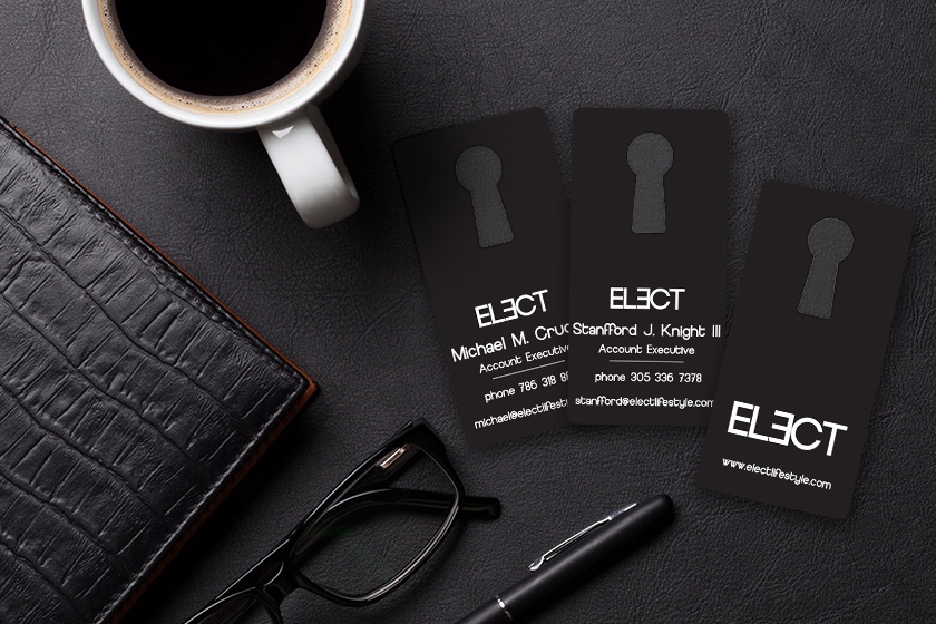 Elect Corporate Business Cards